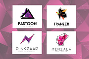 Futuristic & Geometric Logos Bundle, a Branding & Logo Template by AN Productions (Thumbnail 36 of 47)