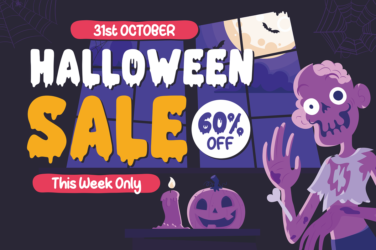 Misterino | Halloween Font, a Serif Font by Forberas Club (Photo 5 of 7)