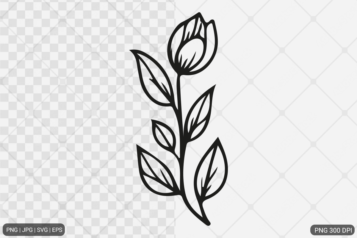 Floral Design SVG PNG Bundle, an Illustration by Actual Pixel (Photo 2 of 22)
