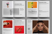 Minimal Portfolio Design Layout, a Magazine Template by ContestDesign (Thumbnail 3 of 4)