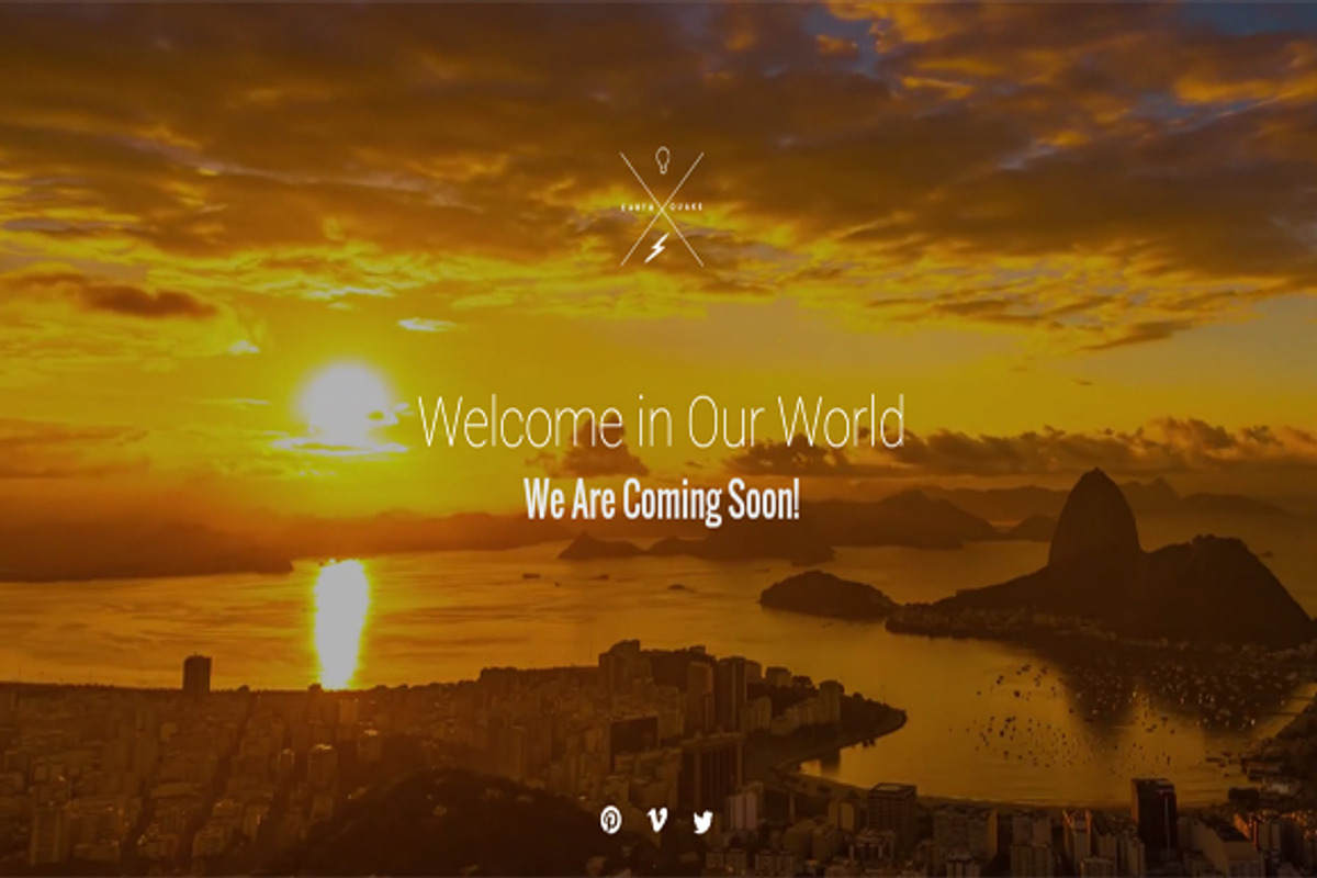 Sunset Coming Soon HTML Template, a Websites & App Template by earthquake (Photo 1 of 4)