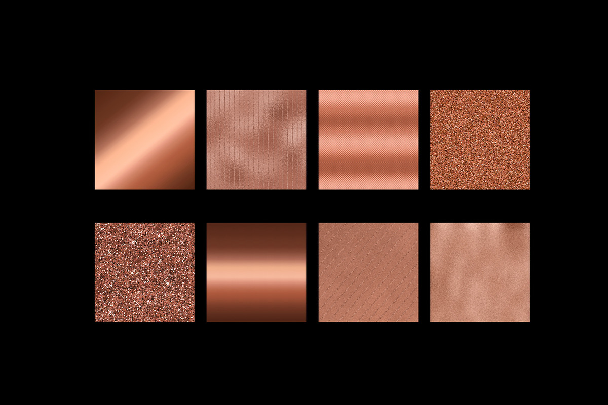 Rose gold foil and glitter, a Texture Graphic by Paper Farms (Photo 3 of 3)