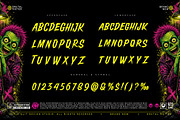 Brutal Rioter Typeface, a Script Font by alit design (Thumbnail 10 of 20)