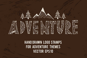 Logo Stamps For Adventure Themes