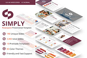 Simply PowerPoint Template, a Presentation Template by GraphicStan (Thumbnail 1 of 25)