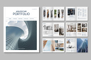 Architecture Portfolio Template, a Magazine Template by BrandPacks (Thumbnail 1 of 6)