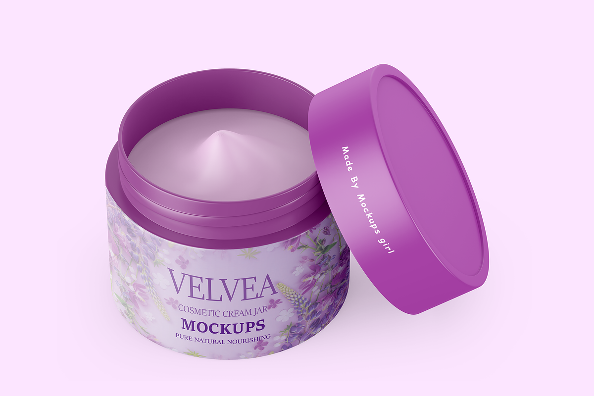 Cosmetic Jar Mockups, a Product Mockup by Mockups Girl (Photo 3 of 5)