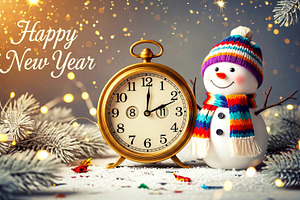 Festive New Year's Eve Celebration w, a Holiday Photo by Rafoz
