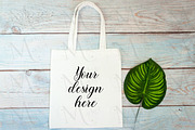 22 Cotton Tote bag Mockup Bundle., a Print Template by MockupMarket (Thumbnail 3 of 23)