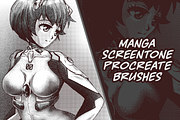 Manga Screentone Procreate Brushes, a Brush Add-On by Unknown Art Guy Brushes (Thumbnail 1 of 5)