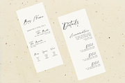 The Elanor Wedding Suite, a Stationery Template by Honey Lust Co. Shop (Thumbnail 3 of 5)