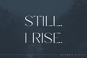 Metanoia - Display Font, a Serif Font by Only Fonts (Thumbnail 8 of 11)