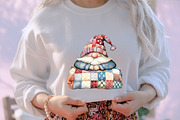 Winter Christmas Gnome Clipart PNG, an Illustration by designcity5 (Thumbnail 5 of 5)