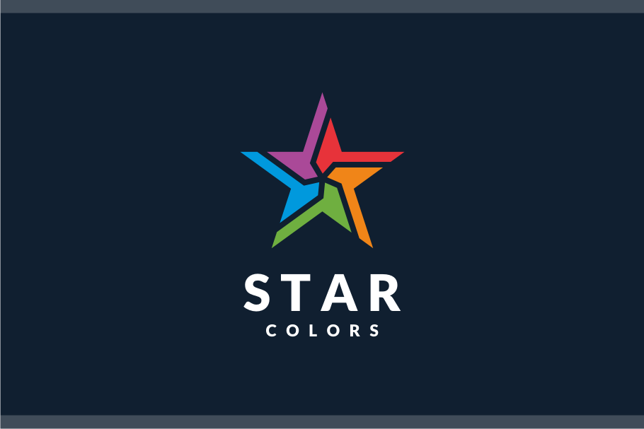 Star Colors Logo, a Branding & Logo Template by yopie