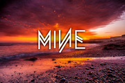 Avomine, a Sans Serif Font by kecikreative (Thumbnail 3 of 5)
