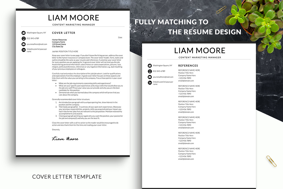 Modern Resume Template Word, a Resume Template by BestResumes.Co (Photo 3 of 7)