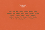 Rhodesia - Retro Serif Font, a Sans Serif Font by Get Studio (Thumbnail 5 of 10)