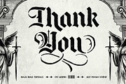 Black male Typeface, a Blackletter Font by alit design (Thumbnail 17 of 17)