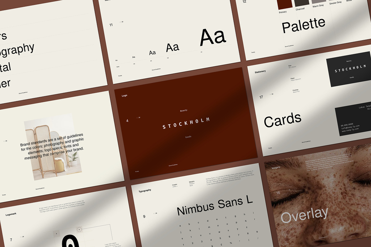 Brand Guidelines, a Brochure Template by T E M P L Y (Photo 2 of 19)
