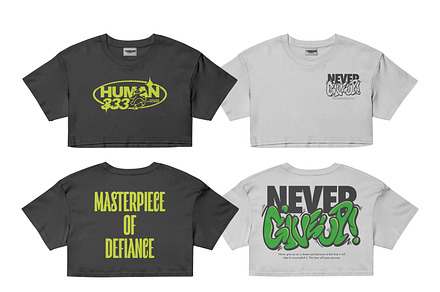Crop T-shirt Mockup