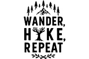 Hiking T-Shirt Quote Bundle, an Object Graphic by jahid234 (Thumbnail 5 of 11)