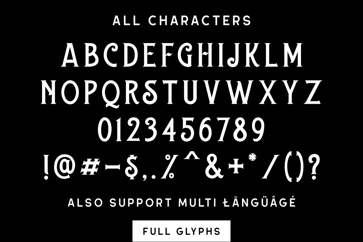 Fokers - Display Typeface preview 7