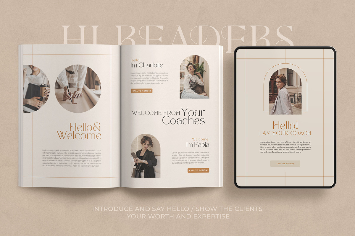 WorkBook Creator for Coaches, CANVA, a Marketing Template by Eesome Design Studio (Photo 5 of 23)