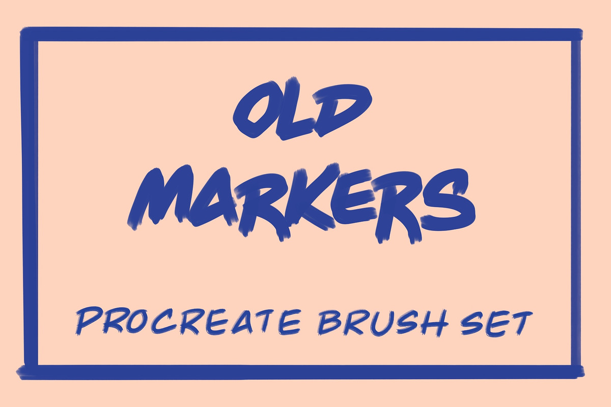 Old Marker - Procreate brush set, a Brush Add-On by Art Sproot (Photo 2 of 6)
