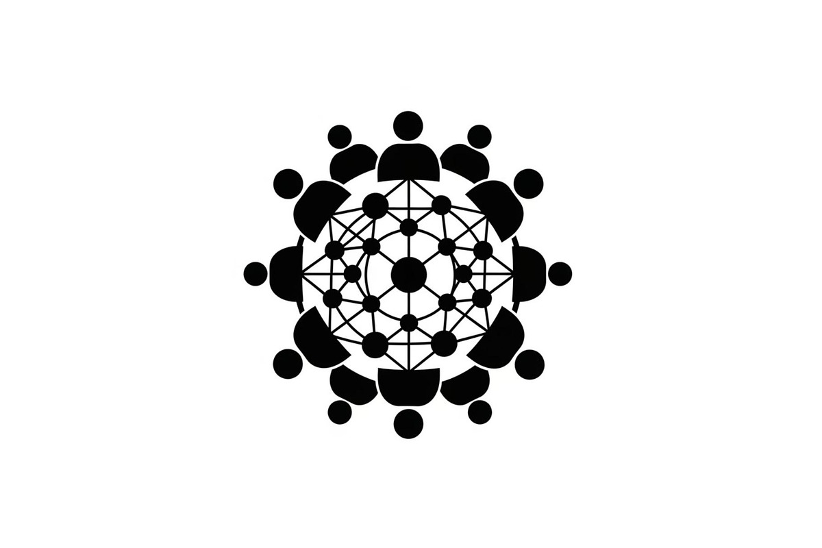 Global Network Silhouettes, a Graphic by hafijul (Photo 9 of 14)