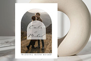 Wedding mood board template, a Stationery Template by EvaTemplates (Thumbnail 6 of 8)