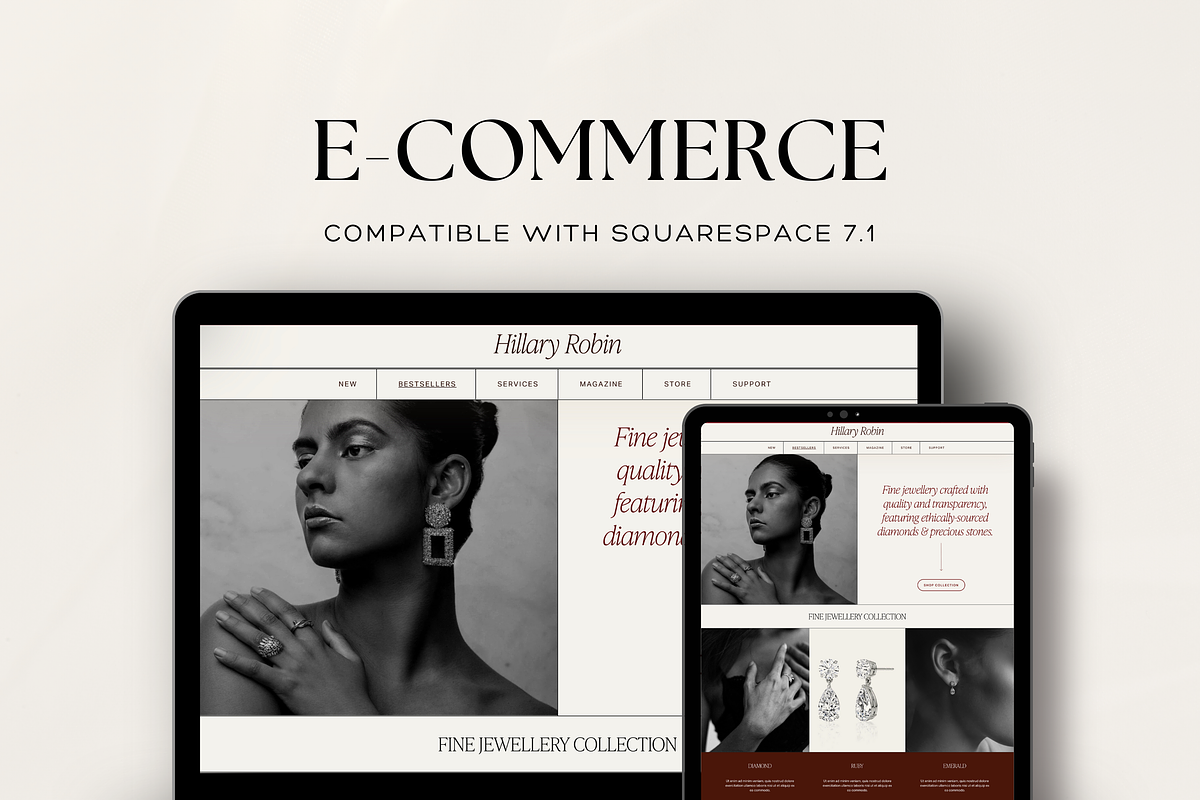 Squarespace 7.1 Website Template, a Squarespace Template by The Lone Crowd (Photo 4 of 8)