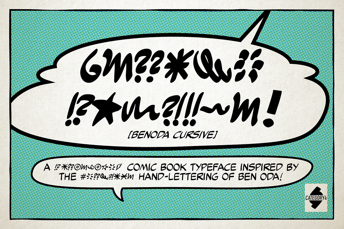 Benoda Cursive