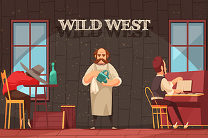 Wild West Flat Set