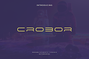 Crobor - Modern Futuristic Typeface, a Sans Serif Font by Letterna (Thumbnail 1 of 4)