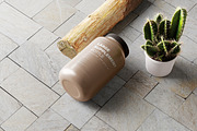 Supplement Jar Mockup, a Cups & Container Mockup by pmvch (Thumbnail 9 of 9)