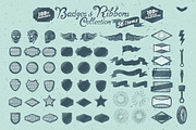 Badges & Ribbons Collection, an Illustration by PaperBat (Thumbnail 1 of 4)