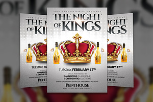 The Night of Kings Flyer Template