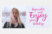 Moslia Handwritten Font, a Handwritten Font by Stripes Studio (Thumbnail 5 of 8)
