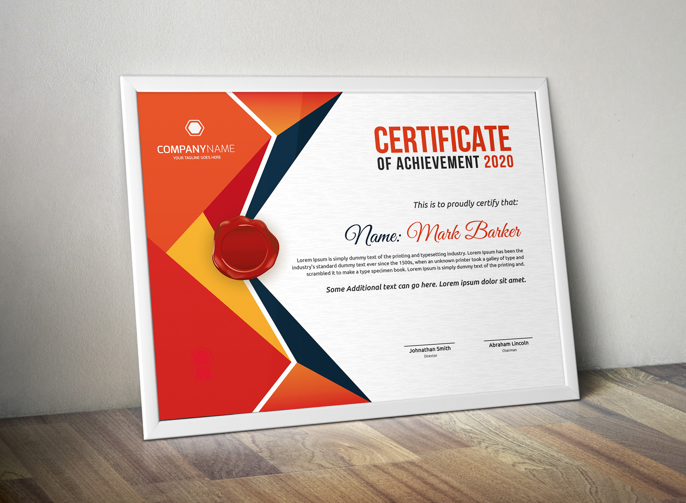 Certificate Word | PSD | AI