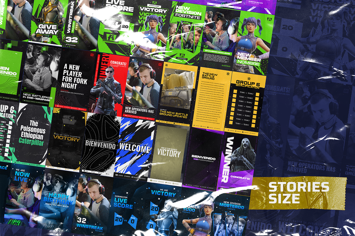173 Social Media Template Bundle, a Social Media Template by Creathift (Photo 5 of 7)
