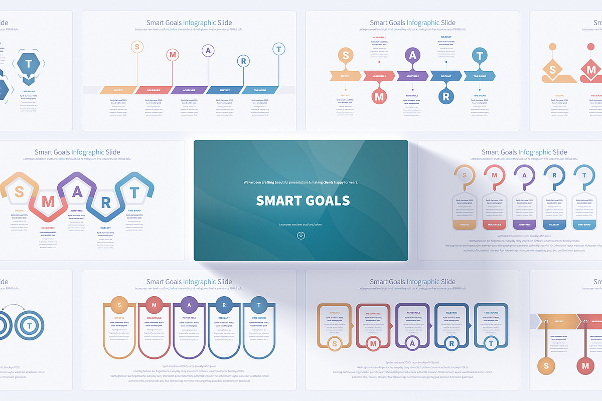 Smart Goals PowerPoint Presentation, a Presentation Template by Pulsecolor