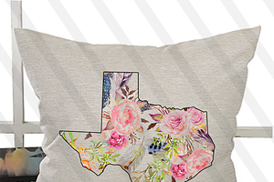 Floral States Clipart-All 50 States