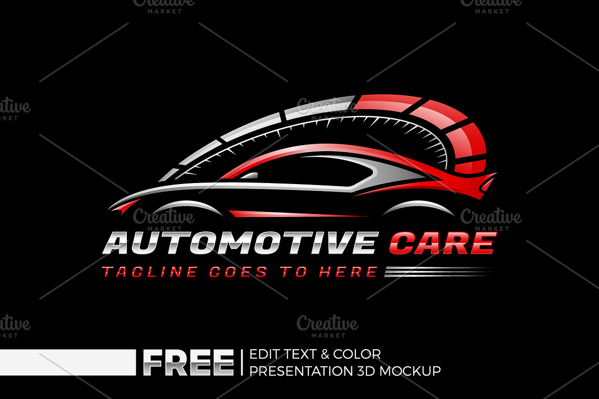 Automotive Car Logo Template, a Branding & Logo Template by Nahid Hasan Nilim (Photo 1 of 6)