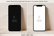 Minimalist Phone Screen Mockup, a Product Mockup by TatiMockup (Thumbnail 2 of 5)