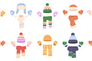 Winter cozy accessories. Stylish, an Object Illustration by LadadikArt (Thumbnail 2 of 3)