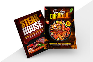 Steak BBQ Flyer Template