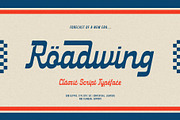 Roadwing, a Script Font by Adam Fathony (Thumbnail 1 of 18)