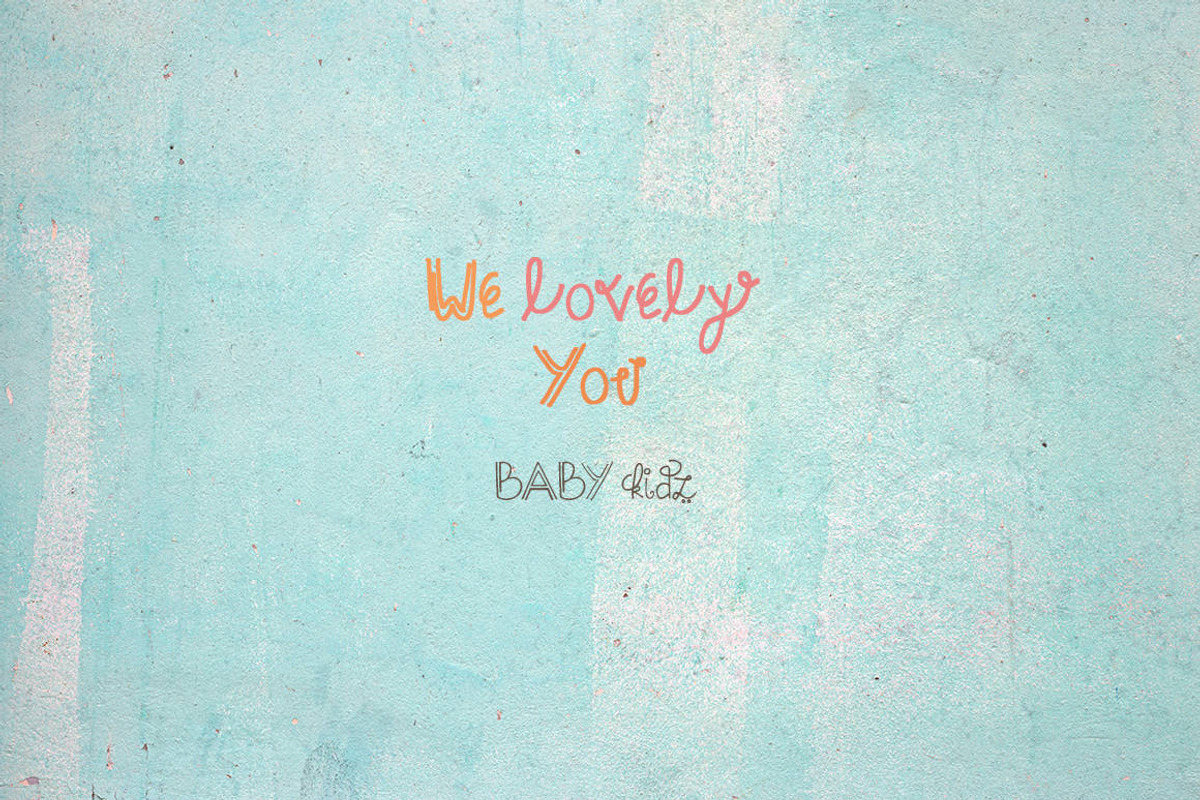 Baby Kidz - Creative Font Duo, a Font by Naistudio (Photo 6 of 7)