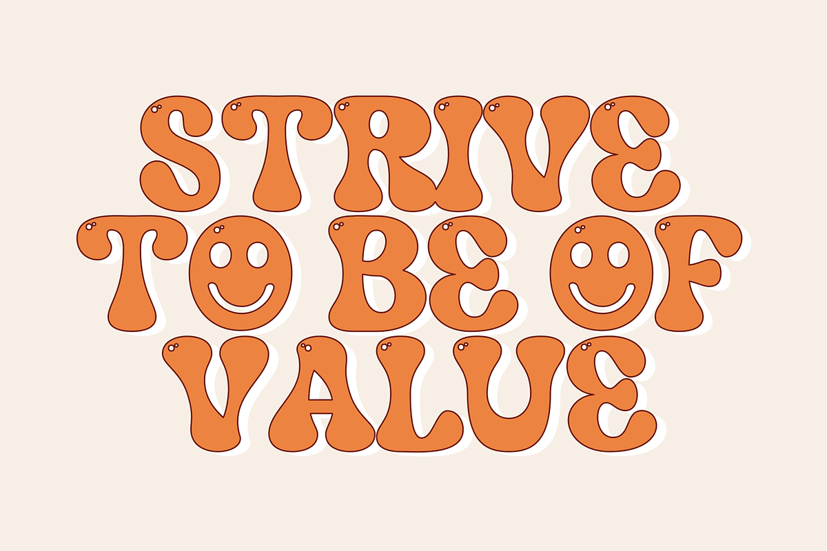 Monday Fun Retro Font, a Sans Serif Font by Luna Shop (Photo 6 of 12)