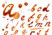 №12 Handwritten font coffee, a Handwritten Font by Rasveta (Thumbnail 2 of 3)